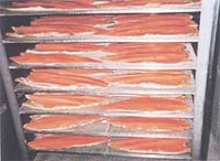 スモークサーモン台車掛け